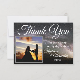 Merci Mariage Starry Mountain Sky