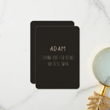 Merci - Meilleure carte homme