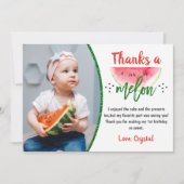 Merci Melon Sweet Watermelon Photo Anniversaire (Devant)