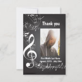 Merci Merci Music Notes arrière - plan (Devant)