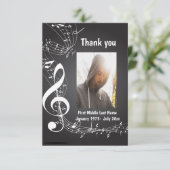 Merci Merci Music Notes arrière - plan (Debout devant)