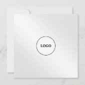 Merci métallique argenté  (Dos)