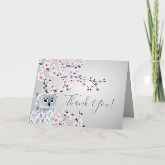 Merci mignon de hibou (Devant)