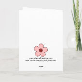 Merci mignon - Vache & Fleur (Dos)