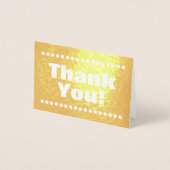 "Merci" minimal et personnalisable ! Carte (Devant)