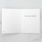 Merci minimaliste de Mariage photo (Intérieur)