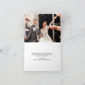 Merci minimaliste moderne Mariage de coeur (Intérieur)