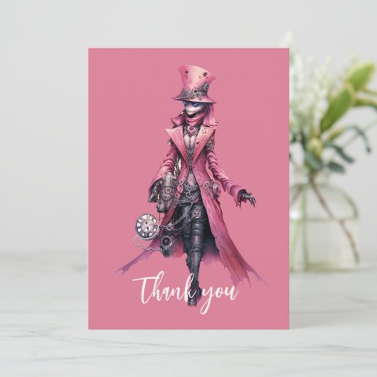 Merci Mode Steampunk Skeleton Ghost (Debout devant)