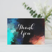 Merci moderne Abstrait de peinture (Debout devant)