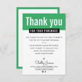 MERCI MODERNE acheter insert kelly green (Devant / Derrière)