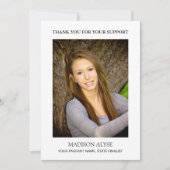 Merci moderne et élégant du concours blanc (Devant)