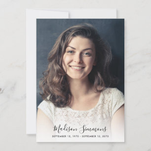 Merci moderne Funérailles Sympathie