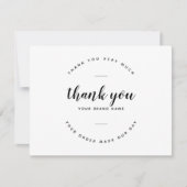 Merci moderne pour le support petit insert (Devant)