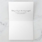 Merci modifiables pour votre achat d'entreprise  (Intérieur)