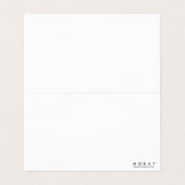 Merci Monat Carte de visite (Intérieur déplié)