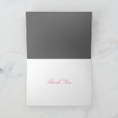 Merci Motif Carré rose (Intérieur)