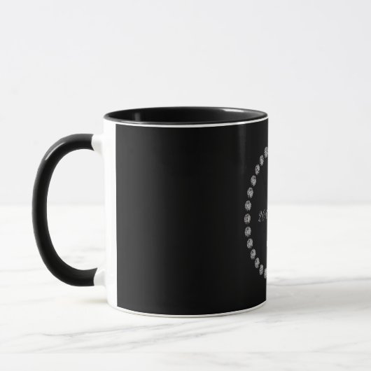 Merci Mug 25e anniversaire Travail des employés (Gauche)