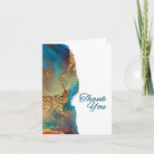 Merci mystique Turquoise de corail Abstrait (Devant)