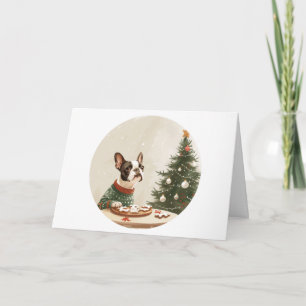 Merci Noël Boston Terrier Chien