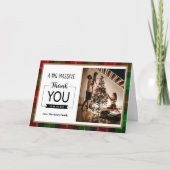Merci Noël Carte photo (Devant)