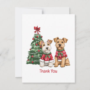 Merci Noël Chiens Welsh Wire Fox Terrier