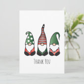 Merci Noël Gnome Motif (Debout devant)