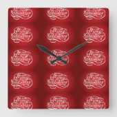 "MERCI NOËL" HORLOGE DE NOËL (Recto)