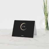 Merci noir blanc Golden Wreath Monogramme (Dos)