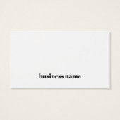 Merci noir blanc minimaliste (Dos)