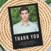 Merci noir blanc pour la graduation