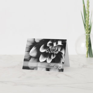 Merci noir et blanc Dahlia Bridesmaid