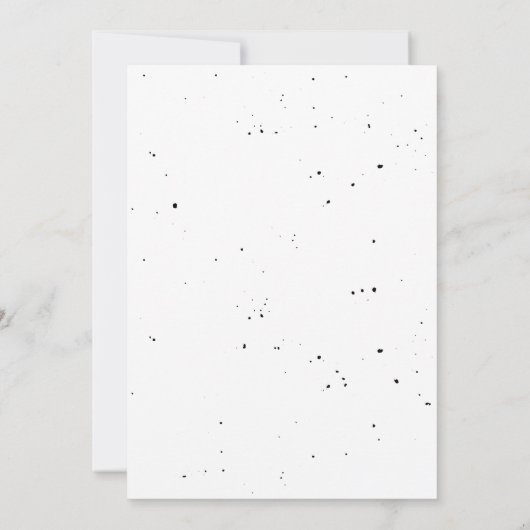 Merci noir et blanc d'éclaboussure de typographie (Dos)