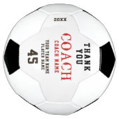 Merci Nom de l'entraîneur Numéro d'équipe (Tourné)