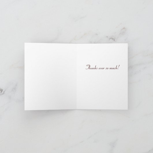 Merci note (Intérieur)