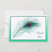 Merci Notes, Peacock Feathers (Devant)