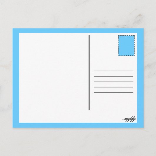 MERCI oddrex dent Carte Postale (Dos)