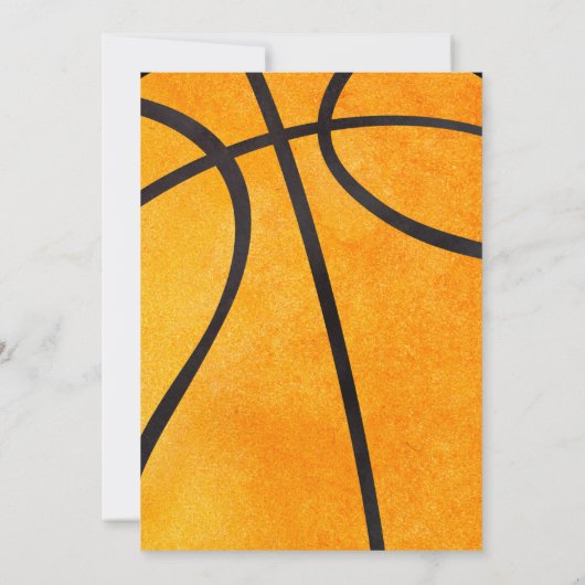 Merci Orange Basket-ball Sports Enfants (Dos)