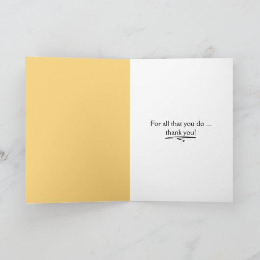 Merci Orange Daisy (Intérieur)