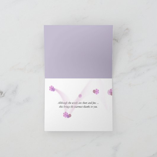 Merci Orchidées et bulles (Intérieur)