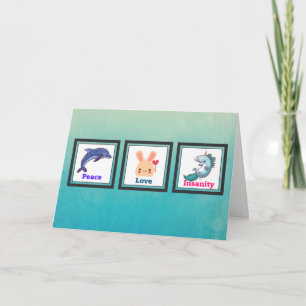 Merci - Paix Amour et Folie Animaux Mignons