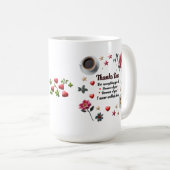 Merci Papa - Feather & Coffee Circle | Mug classiq (Devant droit)