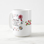 Merci Papa - Feather & Coffee Circle | Mug classiq (Devant gauche)