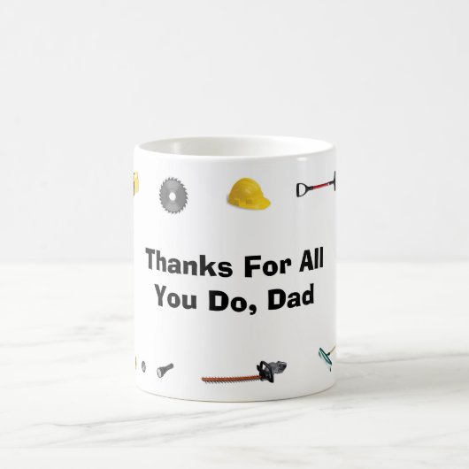 Merci Papa Mug (Centre)