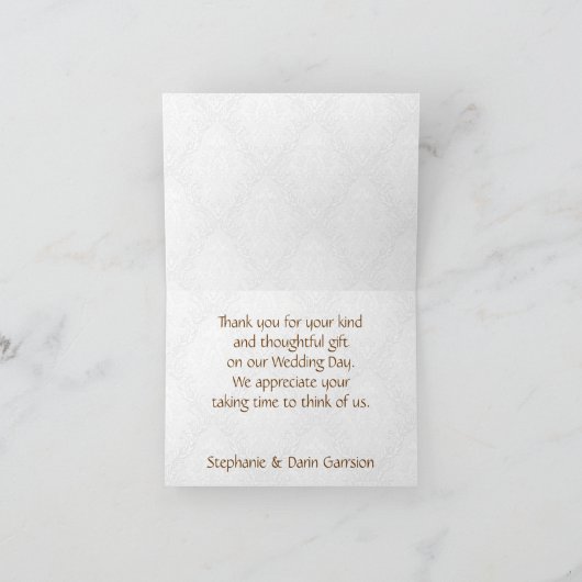 Merci Papillon Brocade brun (Intérieur)