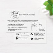 Merci & Paquet de soins aux bougies (Bureau)