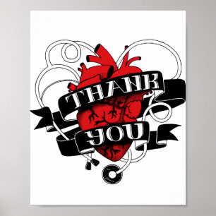 "Merci" par Ellis Ringle Poster