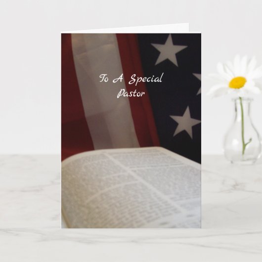 MERCI PASTOR - Carte BF (Petite plante)