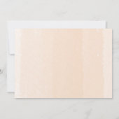 Merci Peach Floral Wreath Baby shower (Dos)