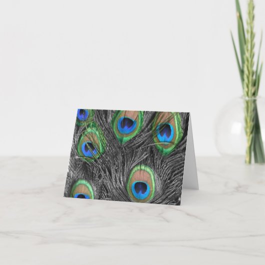 Merci Peacock noir et blanc (Devant)