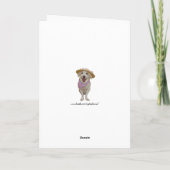 Merci personnalisable (Dos)